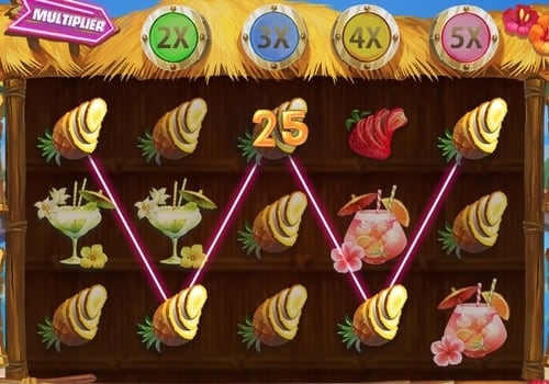 Выигрышная комбинация на линии в слоте Fruit Spin